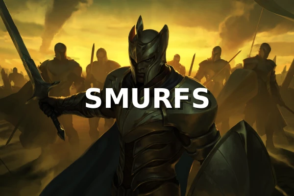 Smurfs Banner Market